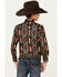Image #4 - Wrangler Boys' Checotah Southwestern Striped Long Sleeve Snap Western Shirt, Multi, hi-res