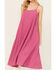 Image #3 - Molly Bracken Women's Sleeveless Midi Dress, Magenta, hi-res