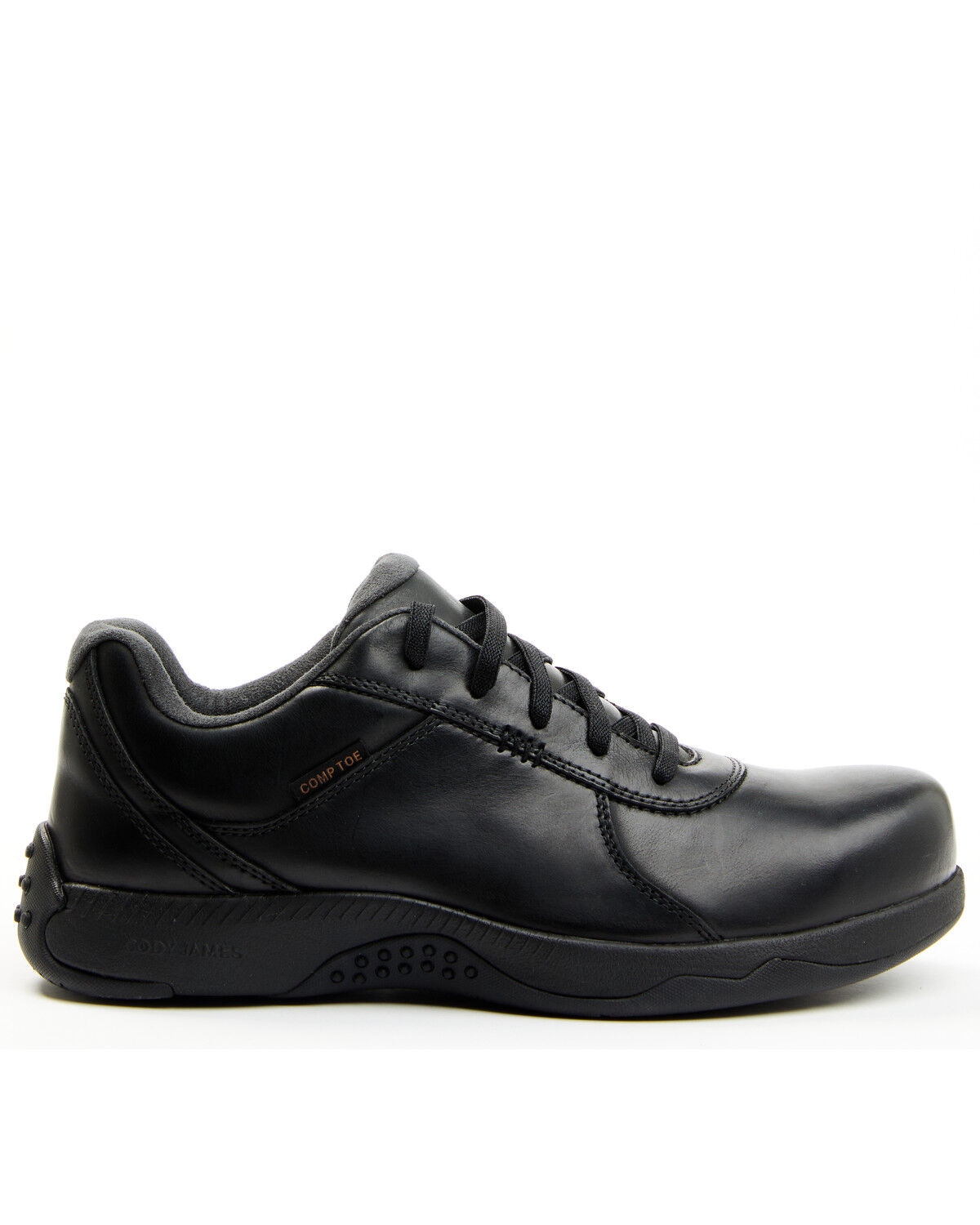 Image #2 - Cody James Men's Casual Work Shoes - Composite Toe, Black, hi-res