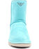 Image #4 - Superlamb Women's Argali 7.5" Suede Leather Pull On Casual Boots - Round Toe , Turquoise, hi-res