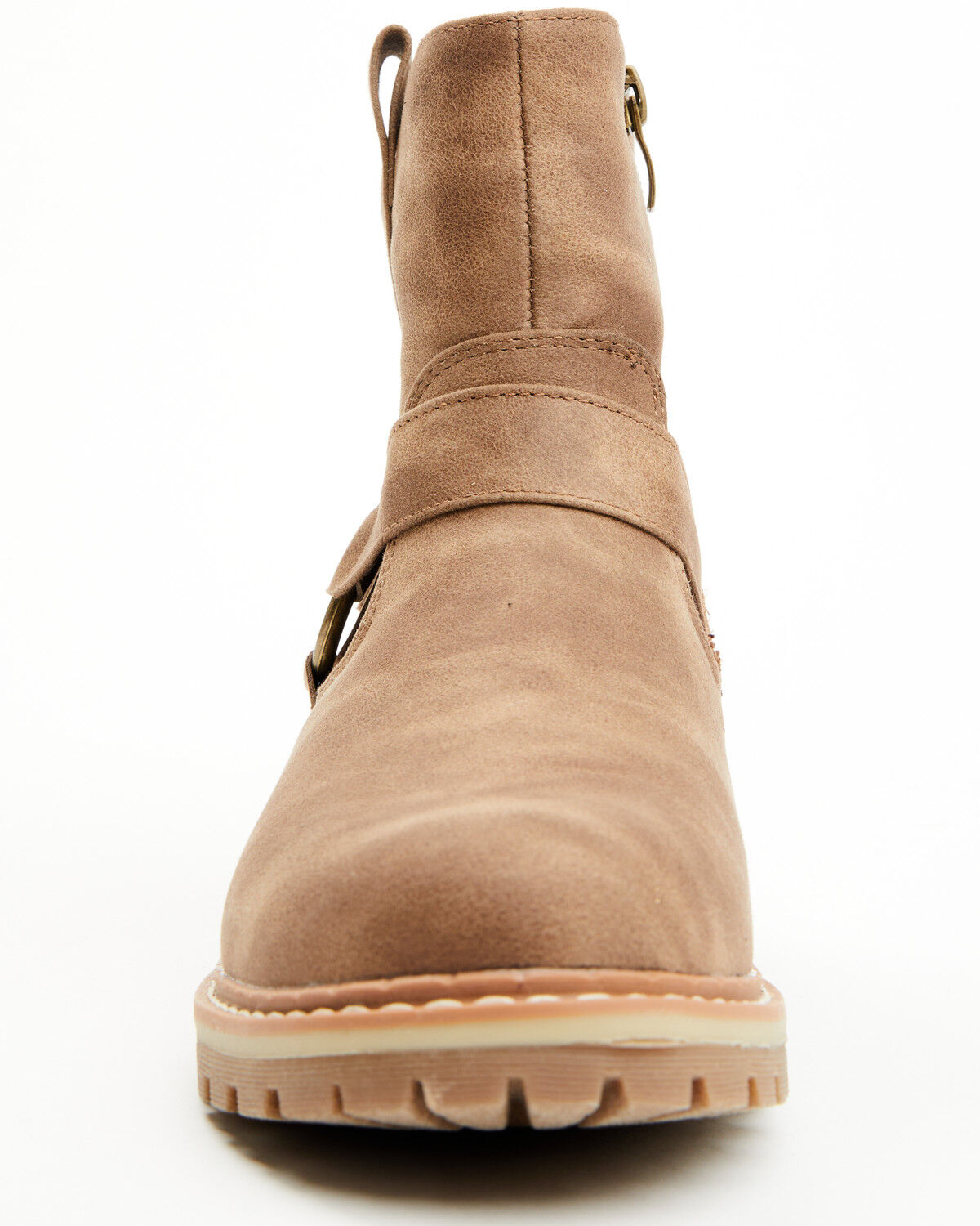 Image #4 - Corkys Women's Fall in Love Fashion Booties - Round Toe, Taupe, hi-res