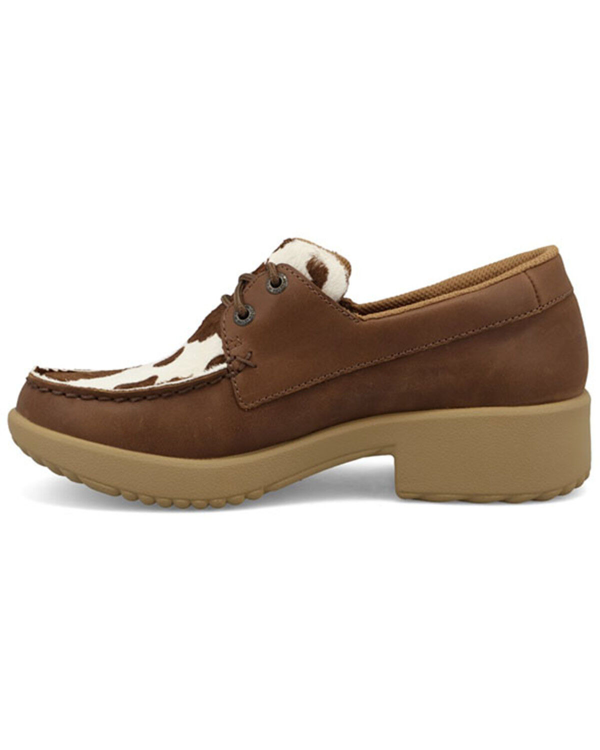 Image #3 - Twisted X Women's Platform Shoes - Moc Toe, Multi, hi-res