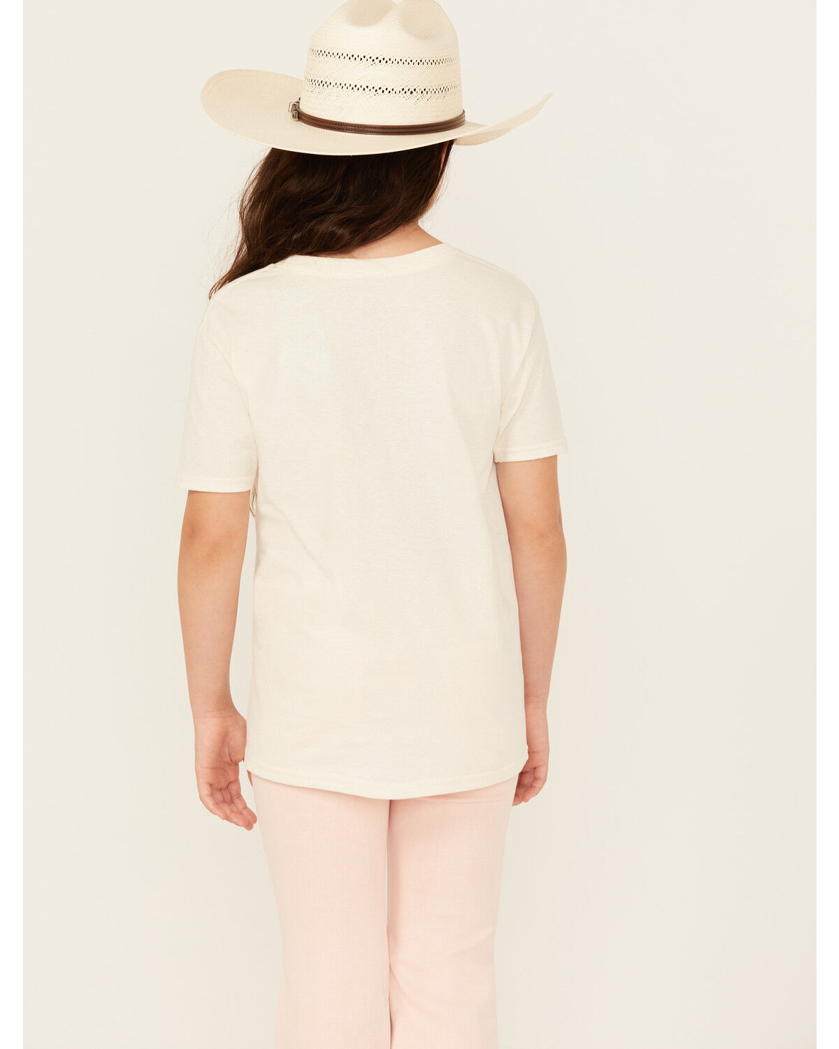 Image #4 - Kerusso Girls' Raised To Yee Haw Short Sleeve Graphic Tee, Pink, hi-res