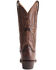 Image #4 - Lucchese Women's Marcella Western Boots - Snip Toe, Brown, hi-res