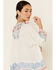 Image #5 - Johnny Was Women's Mateo Embroidered Gauze Long Sleeve Top, , hi-res