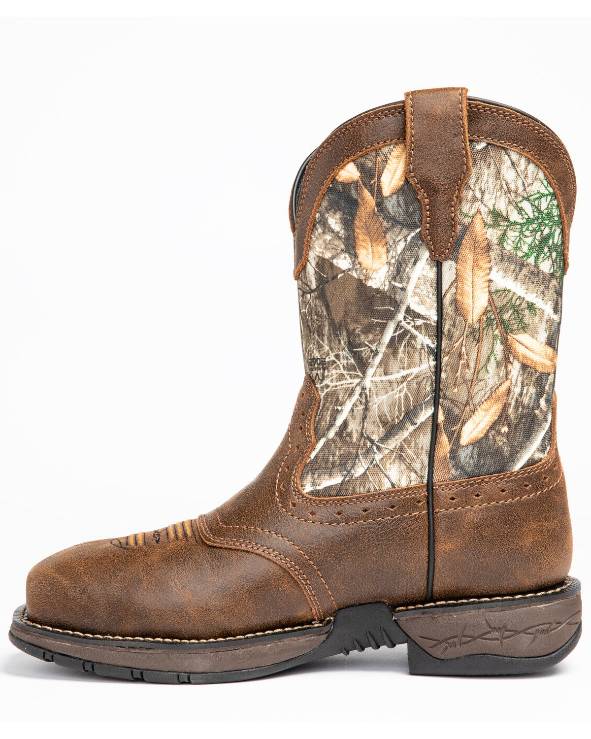 camo composite toe boots