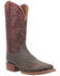 Image #1 - Dan Post Men's Jacob Performance Western Boots - Broad Square Toe, Chocolate, hi-res