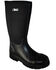 Image #1 - AdTec Men's 16" Cement Rubber Work Boots - Steel Toe, Black, hi-res