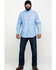 Image #6 - Ariat Men's FR Solid Durastretch Long Sleeve Work Shirt, Blue, hi-res