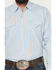 Image #3 - Ely Walker Men's Striped Print Long Sleeve Snap Western Shirt, Blue, hi-res