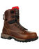 Image #1 - Rocky Men's Legacy 32 8" Waterproof Work Boot - Composite Toe, Brown, hi-res