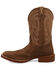 Image #3 - Twisted X Men's 11" Tech X Western Boots - Broad Square Toe , Brown, hi-res