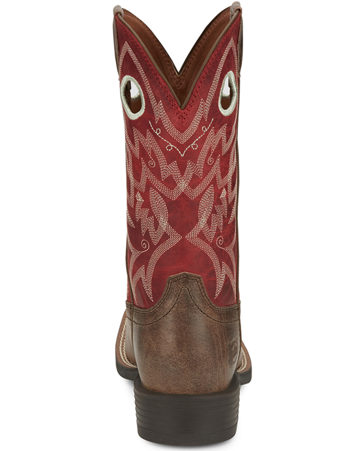 Image #5 - Justin Women's Liberty River Western Boots - Broad Square Toe, Grey, hi-res