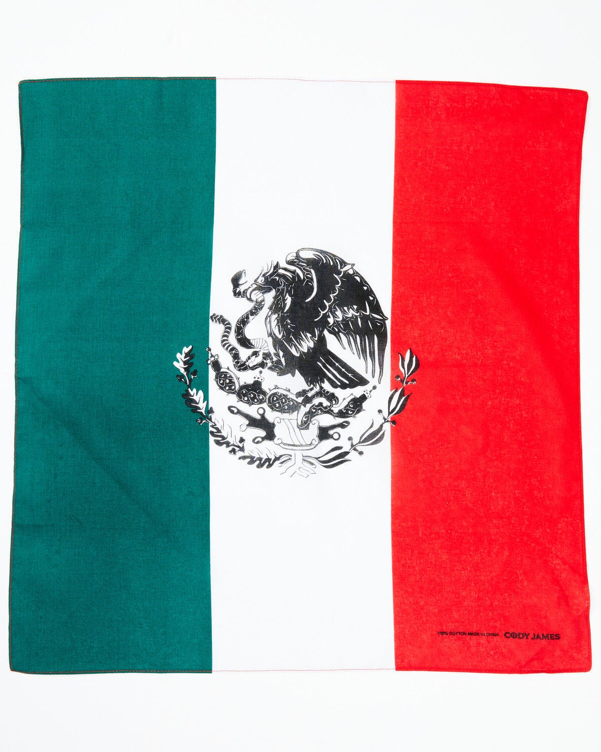 Cody James Men's Mexican Flag Bandana, Multi, hi-res