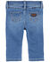 Wrangler Boys' Light Wash Bootcut Jeans - Infant & Toddler, Blue, hi-res