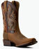 Image #1 - Ariat Men's Stonebrook Performance Western Boots - Square Toe, Brown, hi-res