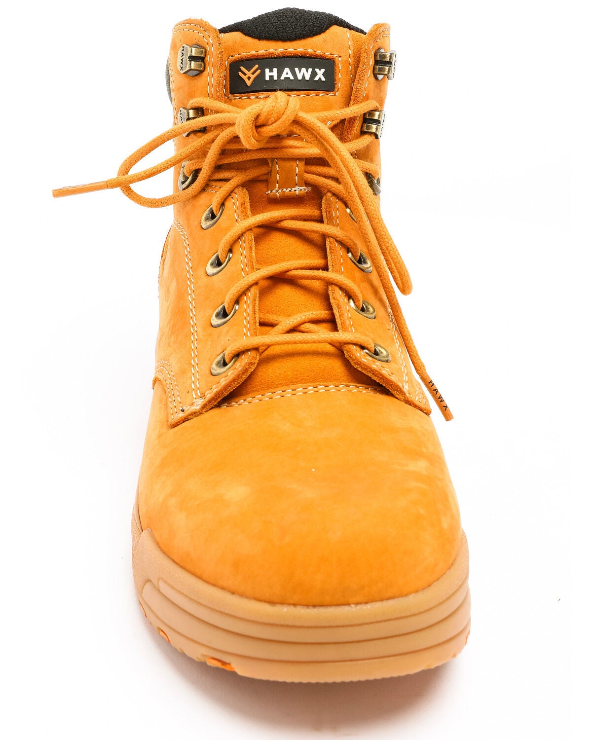 Hawx Men's Wheat Enforcer Lace-Up Work Boots - Round Toe
