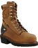 Ariat Men's Brown Powerline H20 400g 8" Work Boots - Composite Toe, Brown, hi-res