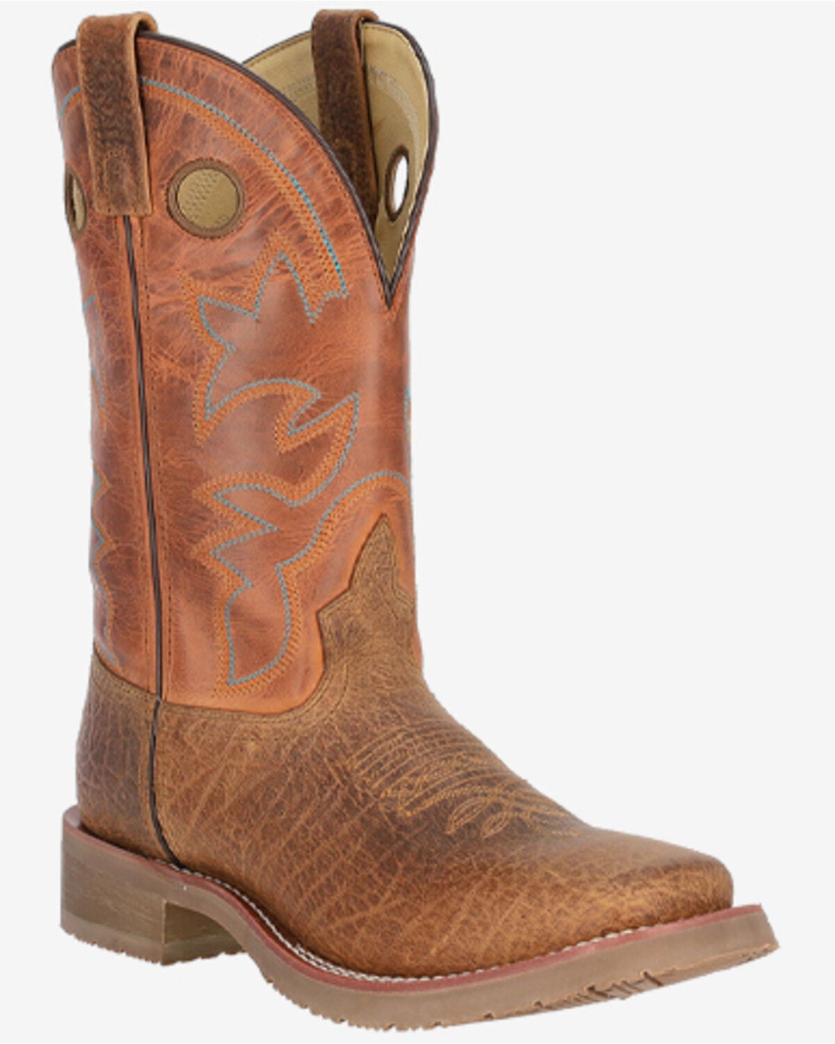 Smoky Mountain Men's Parker Performance Western Boots - Square Toe, Brown, hi-res
