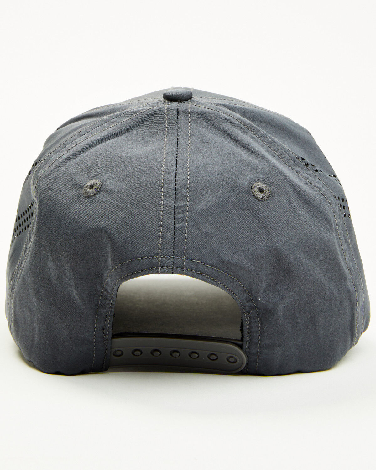 Image #3 - Hawx Men's Logo Flag Ball Cap, Charcoal, hi-res