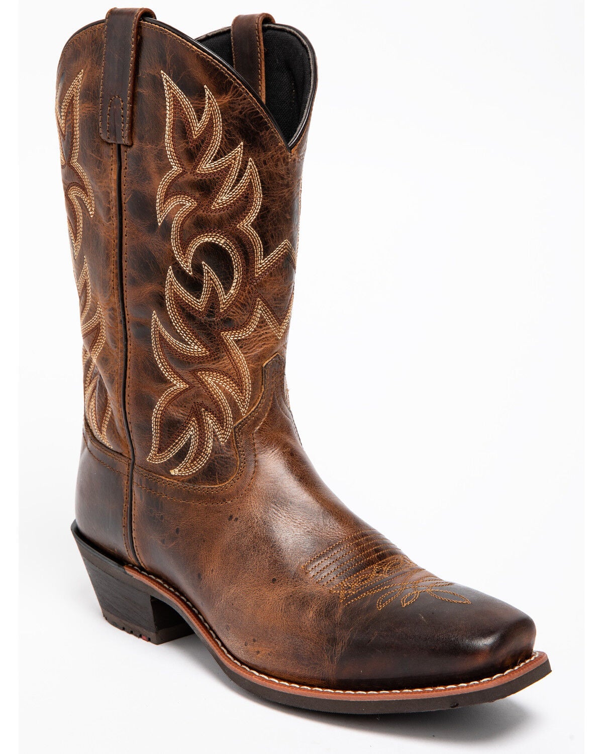 Laredo Men's Breakout Western Boots - Square Toe, Rust, hi-res