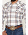 Image #3 - Gibson Trading Co Men's Tucker Plaid Print Long Sleeve Snap Flannel Shirt, White, hi-res