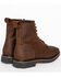 Image #7 - Cody James Men's Mustang Lace-Up Kiltie Work Boots - Soft Toe, Brown, hi-res