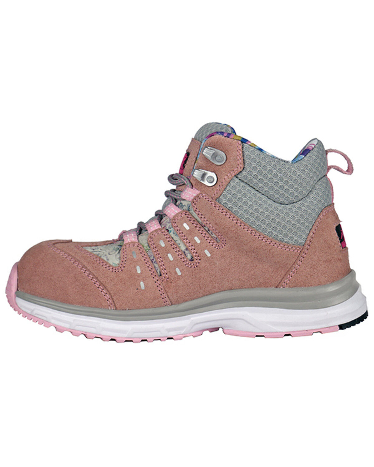 Image #3 - Hoss Women's Trisha Work Boots - Composite Toe, Pink, hi-res