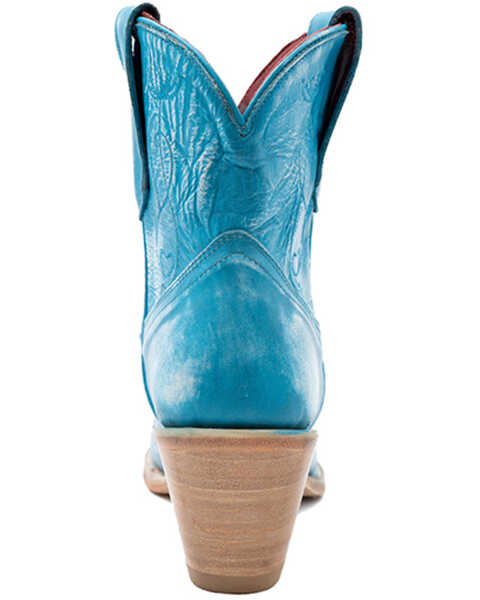 Image #5 - Ferrini Women's Pixie Western Boots - Pointed Toe, Turquoise, hi-res