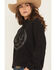 Image #2 - Ariat Women's Essential Logo Graphic Hoodie, Black, hi-res