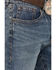 Image #2 - Rock 47 by Wrangler Men's Fool Hearted Dark Wash Slim Straight Stretch Jeans, Dark Wash, hi-res