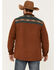 Moonshine Spirit Men's Jarvis Southwestern Wool Shacket, Brown, hi-res
