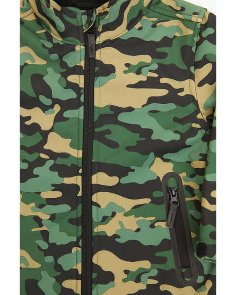 Image #2 - Cody James Toddler Boys' Camo Softshell Jacket, Camouflage, hi-res