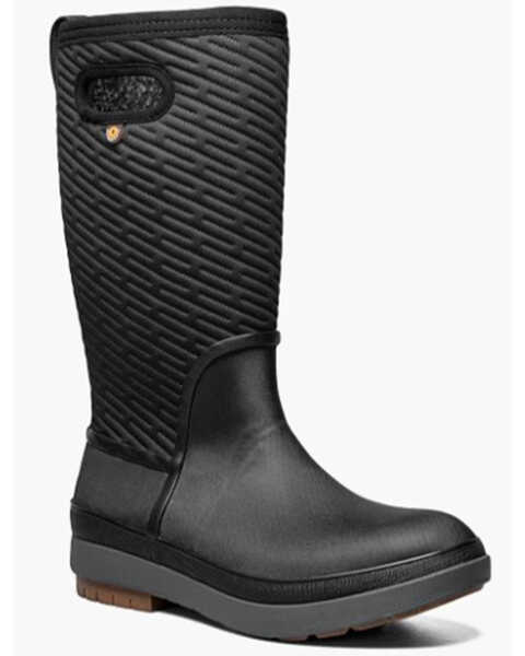 Image #1 - Bogs Women's Crandall II Tall Winter Boots - Soft Toe, Black, hi-res