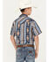 Image #4 - Rock & Roll Denim Boys' Southwestern Short Sleeve Pearl Snap Western Shirt, Multi, hi-res