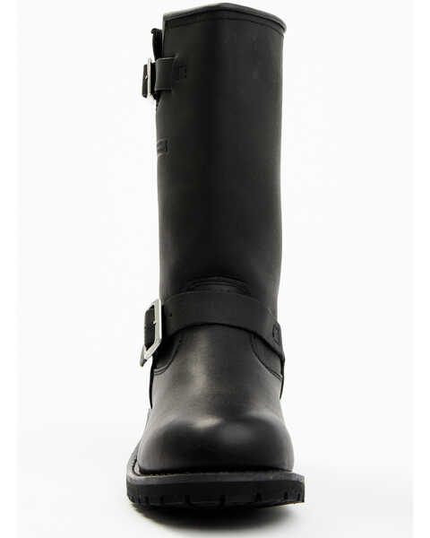 Ad Tec Men's Heavy Duty 13" Engineer Boots - Round Toe, Black, hi-res