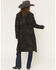 Image #4 - Pendleton Women's Jacquard Wool Trench Coat, Olive, hi-res