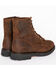 Cody James Men's 8" Waterproof Lace-Up Kiltie Work Boots - Round Toe, Brown, hi-res
