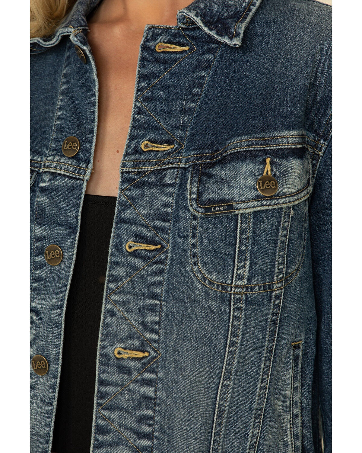 lee jean jacket womens