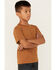 Image #2 - Carhartt Little Boys' Logo Short Sleeve Pocket T-Shirt , Medium Brown, hi-res
