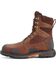 Image #2 - Ariat Men's Overdrive 8" Lace-Up Work Boots - Composite Toe, Chestnut, hi-res