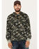 Image #1 - Moonshine Spirit Men's Now You See Me Burnout Camo Hooded Sweatshirt, Olive, hi-res