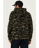 Image #4 - Hawx Men's Camo Print Fleece Work Hooded Sweatshirt, Camouflage, hi-res
