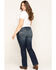 Image #5 - Ariat Women's Mid Rise Bootcut Real Riding Jeans - Plus, Blue, hi-res