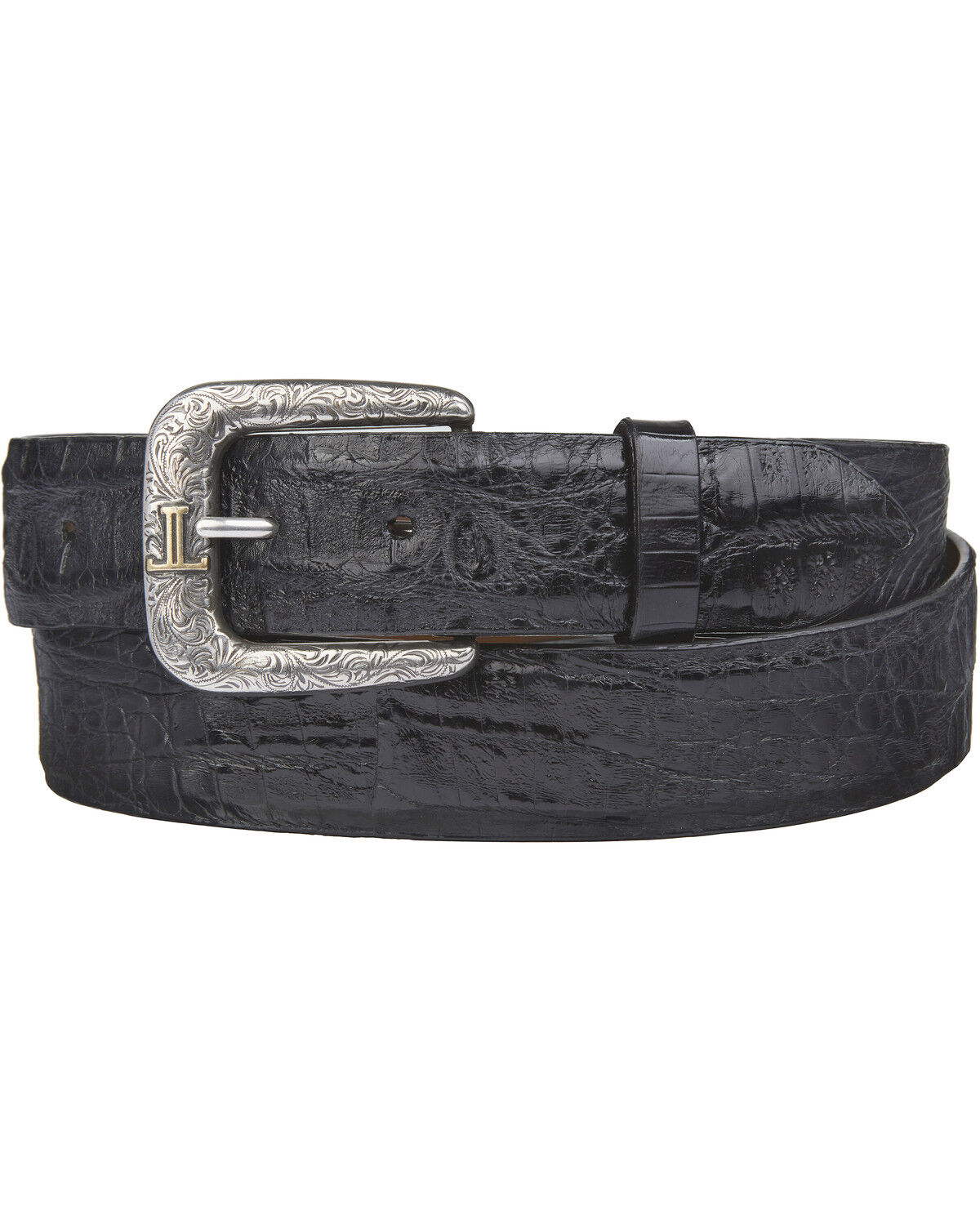 lucchese alligator belt