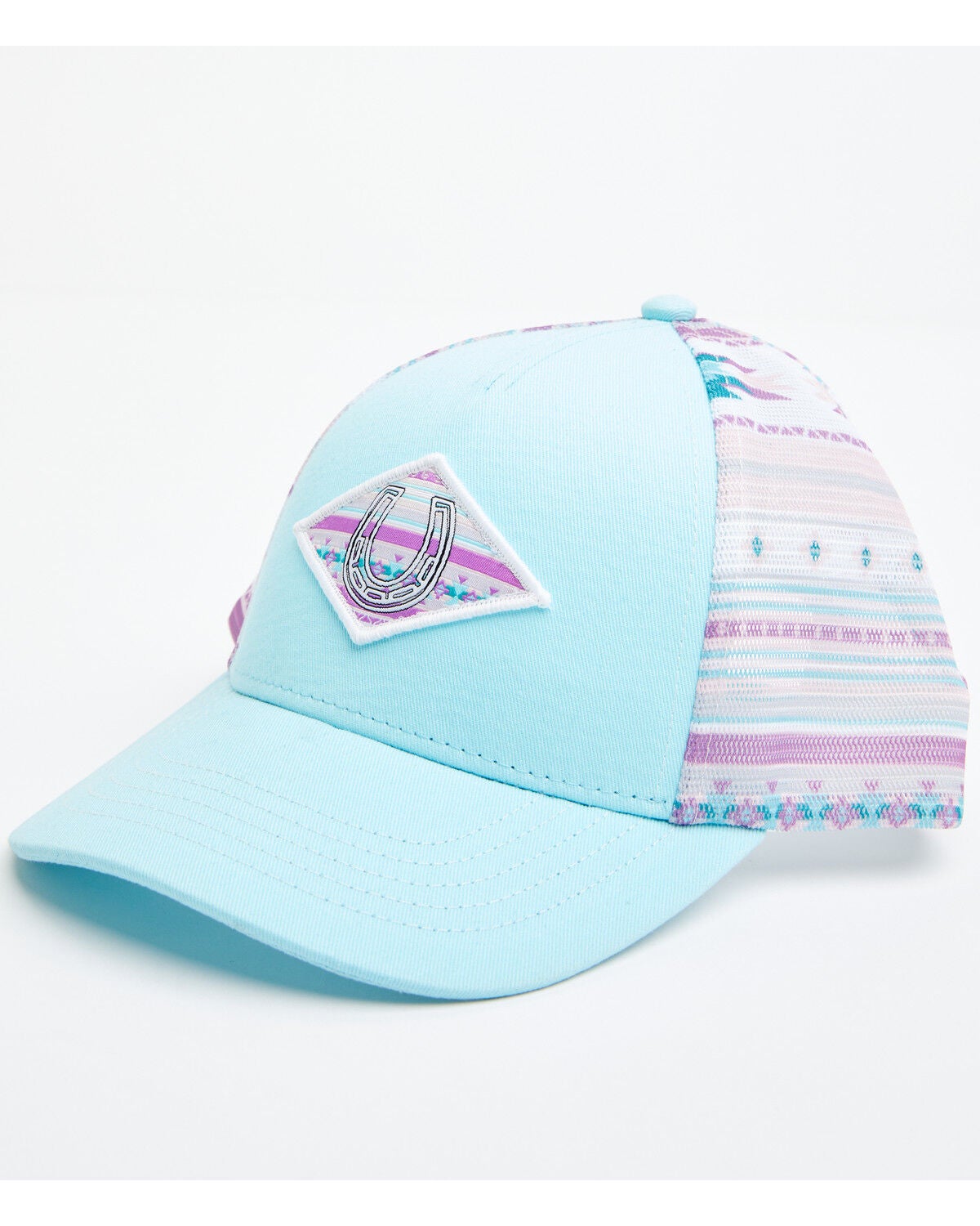 Cruel Girl Girls' Logo Ball Cap, Turquoise, hi-res