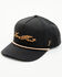 Image #1 - Lane Frost Men's Rancher Logo Ball Cap, Black, hi-res