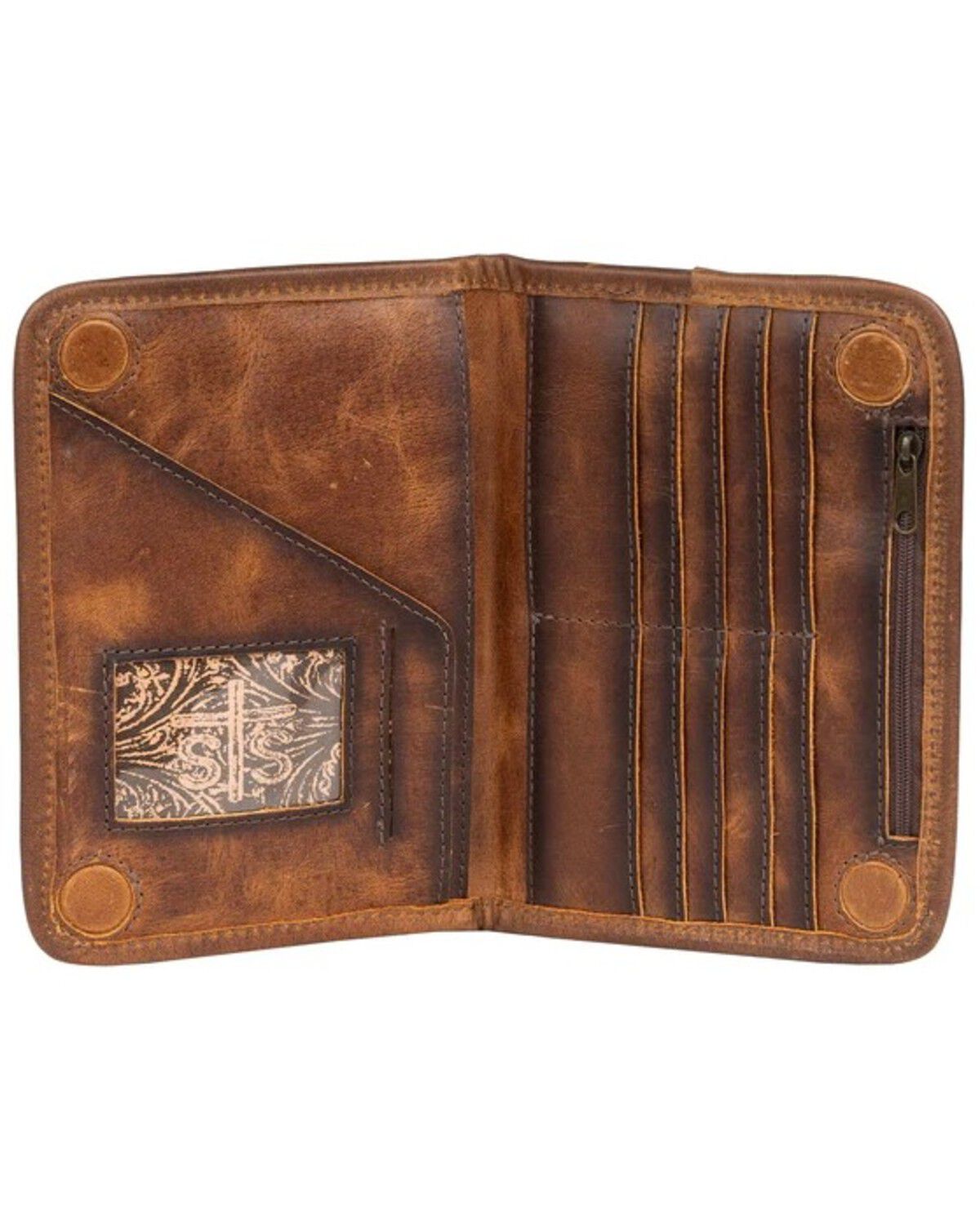 Image #3 - STS Ranchwear by Carroll Baja Dreams Magnetic Wallet, Rust Copper, hi-res