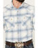 Image #3 - Pendleton Men's Wyatt Plaid Print Long Sleeve Western Snap Shirt, Blue, hi-res