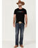 Cody James Men's Mexico Logo Graphic Short Sleeve T-Shirt , Black, hi-res